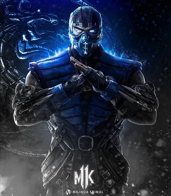 Sub-Zero Mortal Kombat Poster Art Painting - Framed - NEW USA | eBay