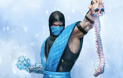 Sub-zero character from mortal kombat on Craiyon