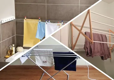 Где сушить белье, если нет балкона | Блог Ангстрем