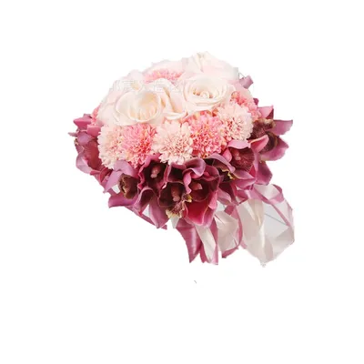 Купить Свадебный букет невесты Букет из роз, бусин, страз | Свадебные букеты  | Страна Мастеров