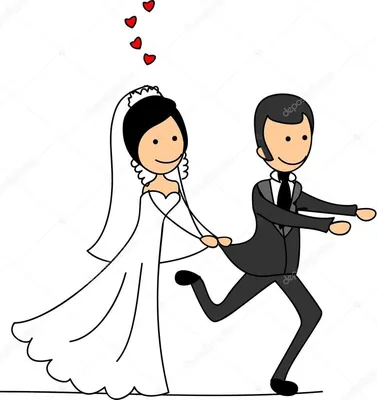 Свадебные приглашения Мультяшный Свадьба, Мультяшная пара, любовь,  мультипликационный персонаж, фиолетовый png | PNGWing