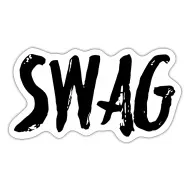 Swag' Sticker | Spreadshirt