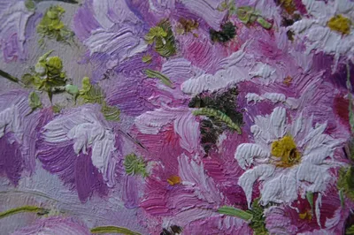 Светлые цветы в саду - Краузе Улдис - Галерея классического искусства  ANTONIJA