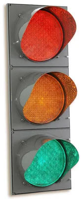 Светофор пешеходный (два сигнала) (раздел «Светофоры и управляющие  устройства») | Купить учебное оборудование по доступным ценам в ПО «Зарница»