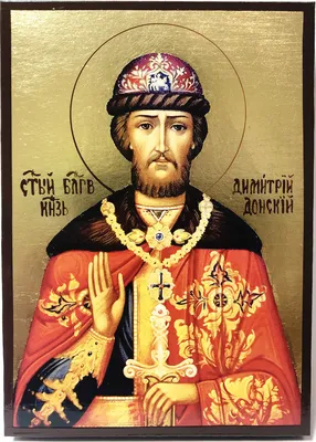 Икона Святой Дмитрий Угличский из янтаря купить в Украине по  привлекательной цене — Amber Stone