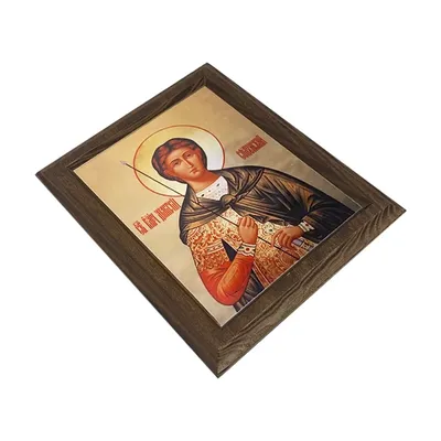 Парадная икона \"Святой Дмитрий\" - [арт.021-2249], цена: 80300 рублей.  Эксклюзивные именные, иконы в интернет-магазине подарков LuxPodarki.