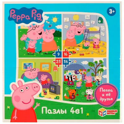 Набор игровой Hasbro Друзья свинки Пеппы в ассорт. купить в детском  интернет-магазине ВотОнЯ по выгодной цене.