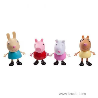 Набор фигурок свинка Пеппа и ее друзья, 10 героев (ID#139611670), цена: 31  руб., купить на Deal.by