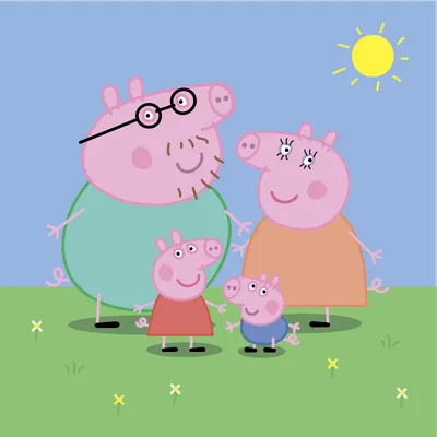 Свинка Пепа и ее семья - Свинка Пеппа - YouLoveIt.ru