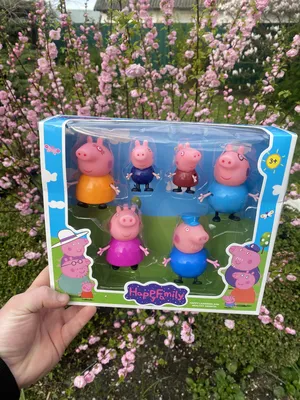 Набор фигурок Peppa Pig - Большая семья Пеппы, , Peppa Pig купить книгу  5029736066666 – Лавка Бабуин, Киев, Украина