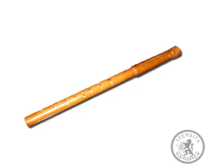 Пластиковая свирель (продольная флейта) желтого цвета, мундштук и  самоучитель в комплекте. цена, купить в магазине Jool.ru