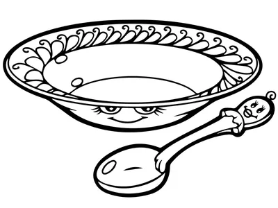 Тарелка детский рисунок (66 фото) » Рисунки для срисовки и не только
