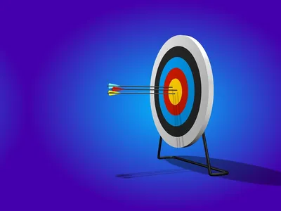 Target Icon On Transparent Background Stock Illustration - Download Image  Now - Sports Target, Business Target, Bull's-Eye - iStock