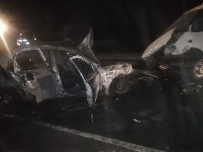 Четверо погибших. Опубликовано видео с места ДТП на трассе Оренбург-Самара