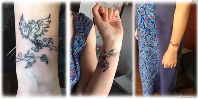 Татуировка браслет на руке: фото с эффектом близости