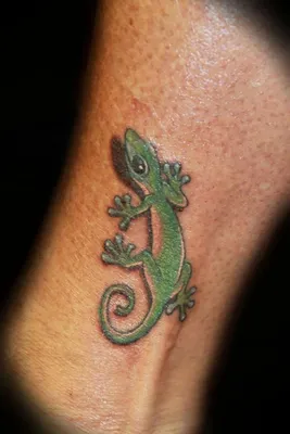 Татуировка ящерицы на руке: изображение в черно-белом стиле
