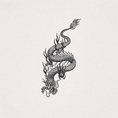 Значение тату дракон, мифы и факты» — создано в Шедевруме