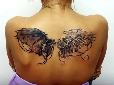 Татуировки крылья на руках: стильные изображения в любом формате