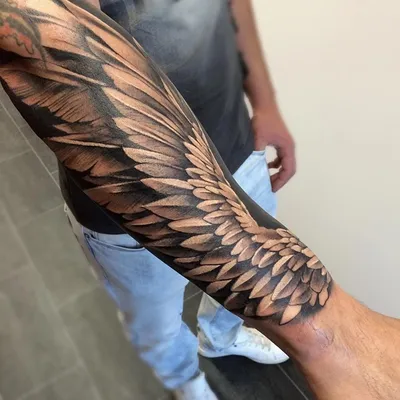 Фото тату крылья на руках: оригинальные изображения татуировок