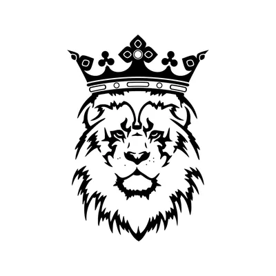 Картинка лев с короной - 65 фото