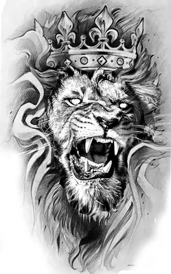 Парное тату. Эскиз -лев и львица! ❗ | Эскизы татуировок | ВКонтакте
