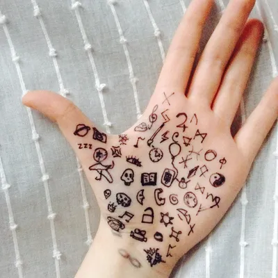 Картинка руки с тату маркером: высокое качество и детализация