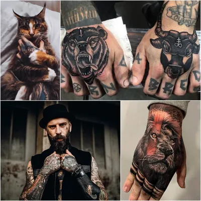 Самые лучшие фотографии татуировок на кисти рук мужчин