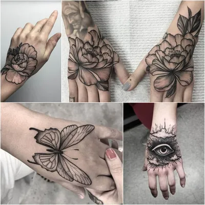 Фото татуировок на кисти руки: идеи для мужчин и женщин