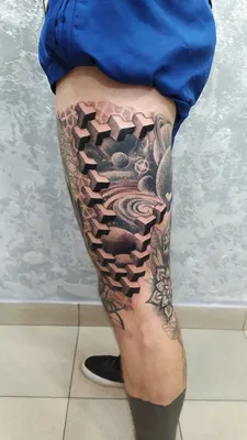 КОТ TATTOO STUDIO | Маленькая тату на ноге для девушки - милый чертик.  Красивая и задорная мини татуировка в цвете от мастера Kot Tattoo Studio |  Дзен