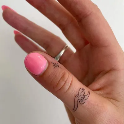 Тату на пальцах рук: фото с татуировками в виде цифр