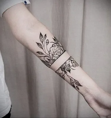 Татуировки на руке для девушек: геометрические формы