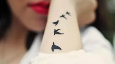 Татуировки на руках девушек: фото в WebP
