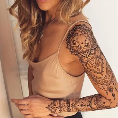 Татуировки на руке: фото с драконами