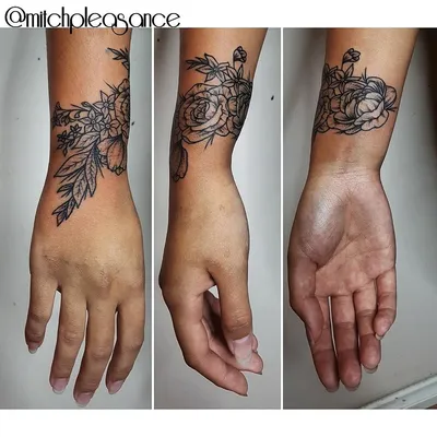 Фото татуировки на руке с шрамами