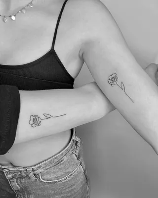 Татуировки на руке у девушек: фото и описание