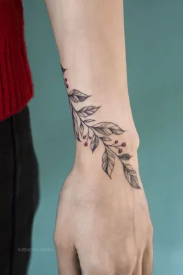Изображение татуировки на руке в формате PNG