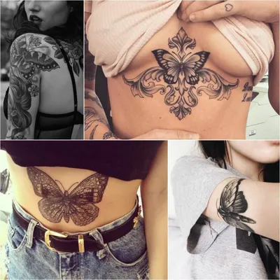 Татуировки на руке для женщин: фото и описание