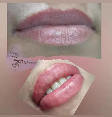 Уникальный татуаж губ: качественные фото