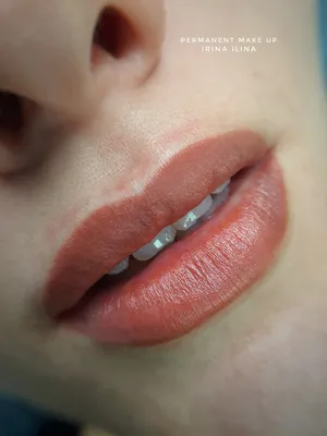 Свежий татуаж губ: фото в высоком разрешении