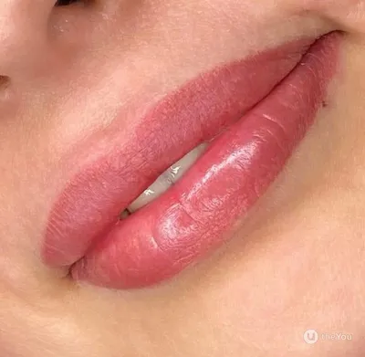 Красивая фотография с татуажем губ для скачивания в формате WebP