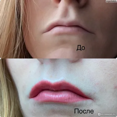 Татуаж на тонкие губы: изображение в формате JPG