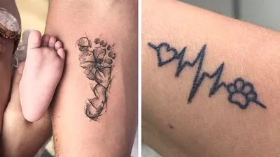 Картинки с татуировками на руке для девушек в разных стилях