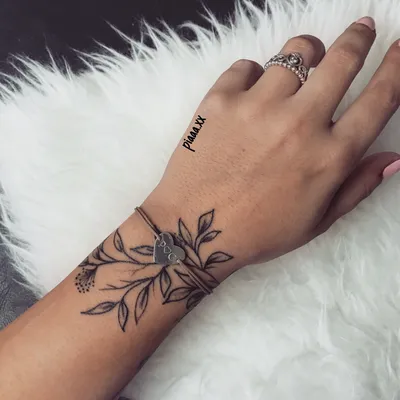 Татуировки на руке: оригинальные и стильные