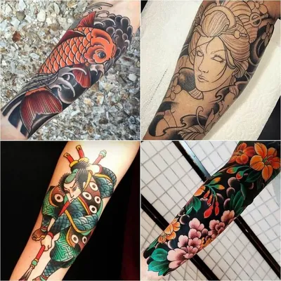 Картинки по запросу восточная символика | Татуировки в японском стиле,  Узоры татуировок для мужчин, Традиционные японские татуировки