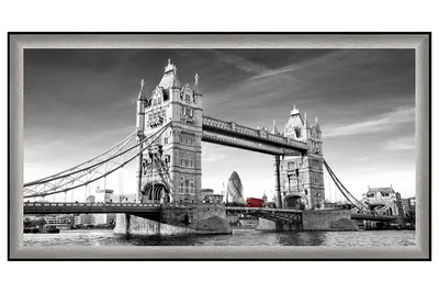 Картина \"Знаменитый Тауэрский мост на закате с облаками, Лондон\" |  Интернет-магазин картин \"АртФактор\"