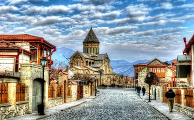 панорамный вид на тбилиси вершину исторической европы Фото Фон И картинка  для бесплатной загрузки - Pngtree