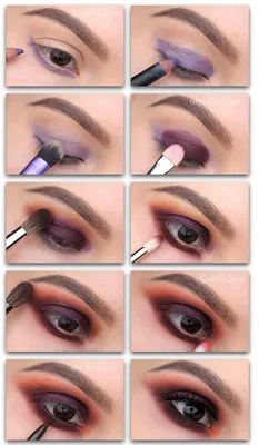 Smokey Eyes For Brunettes | Макияж, Инструкции по макияжу глаз, Макияж для  карих глаз