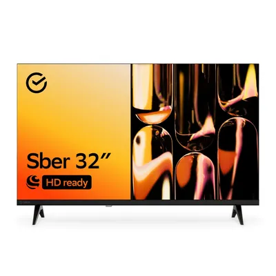 Телевизор Sber SDX-32H2120B, 32\"(81 см), HD, купить в Москве, цены в  интернет-магазинах на Мегамаркет