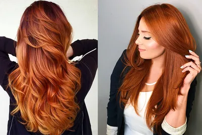 Краска для волос Garnier Color Sensation \"Роскошный Цвет\" - «Янтарной-рыжий  на русые волосы с сединой» | отзывы