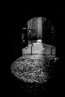 Черный И Белый Темный Переулок - Бесплатное фото на Pixabay - Pixabay